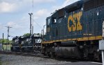 CA64 passing the parked yard power 